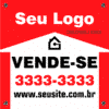 Placa de Venda para imobiliária