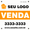 Placa de Venda para imobiliária